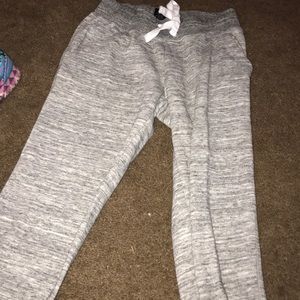 Gray sweats